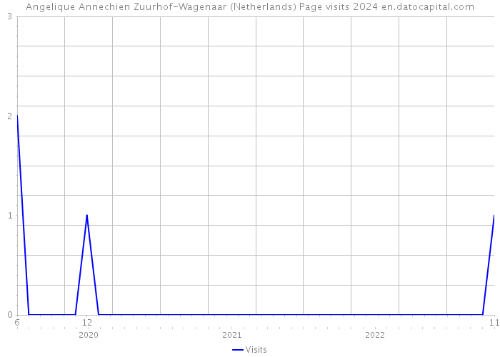 Angelique Annechien Zuurhof-Wagenaar (Netherlands) Page visits 2024 