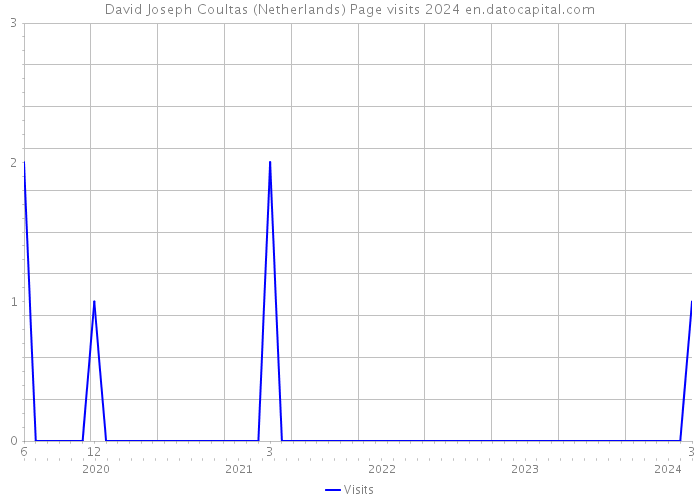 David Joseph Coultas (Netherlands) Page visits 2024 