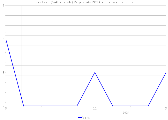Bas Faaij (Netherlands) Page visits 2024 