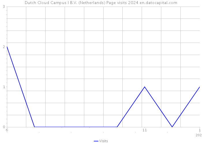 Dutch Cloud Campus I B.V. (Netherlands) Page visits 2024 