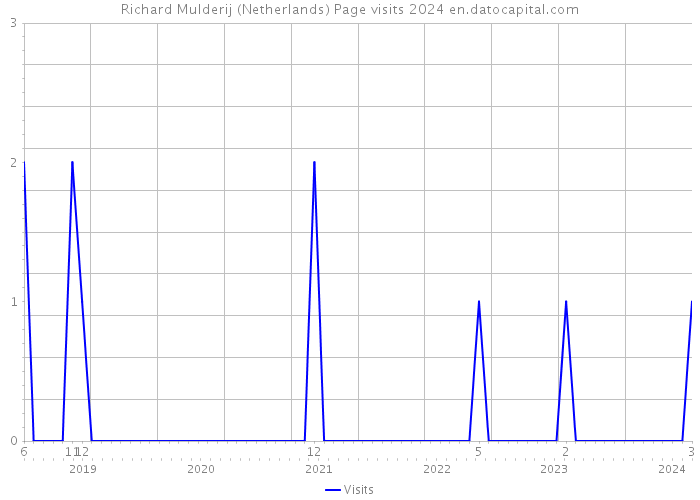 Richard Mulderij (Netherlands) Page visits 2024 