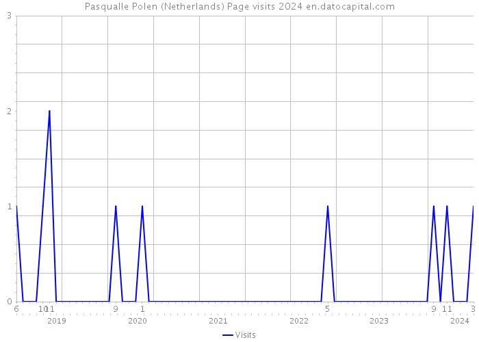 Pasqualle Polen (Netherlands) Page visits 2024 