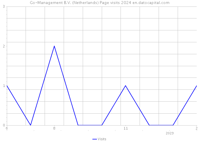 Go-Management B.V. (Netherlands) Page visits 2024 