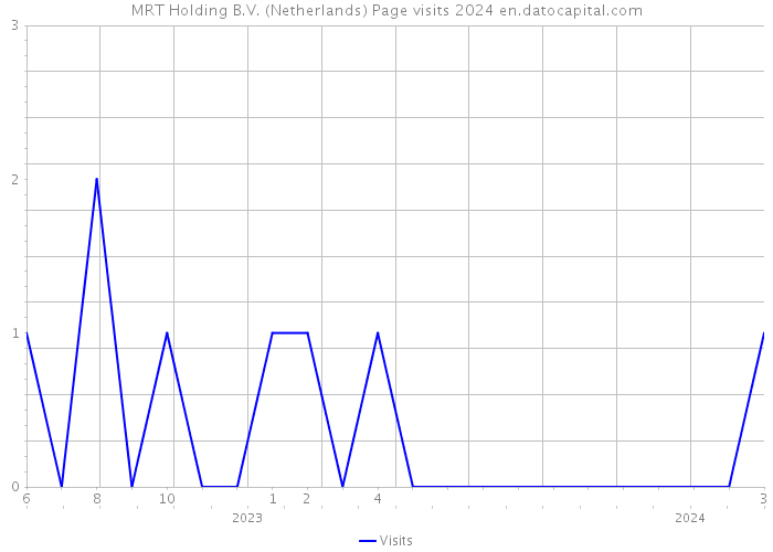 MRT Holding B.V. (Netherlands) Page visits 2024 