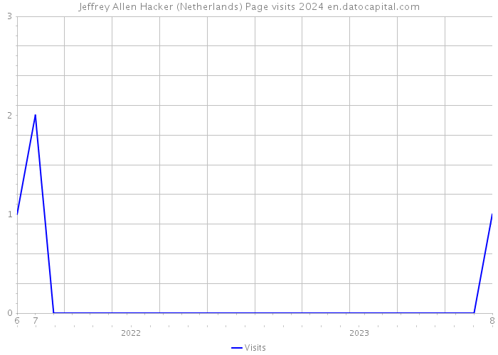 Jeffrey Allen Hacker (Netherlands) Page visits 2024 