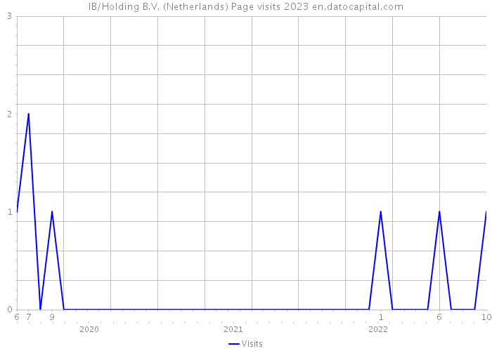 IB/Holding B.V. (Netherlands) Page visits 2023 