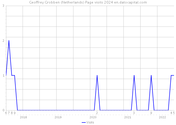 Geoffrey Grobben (Netherlands) Page visits 2024 