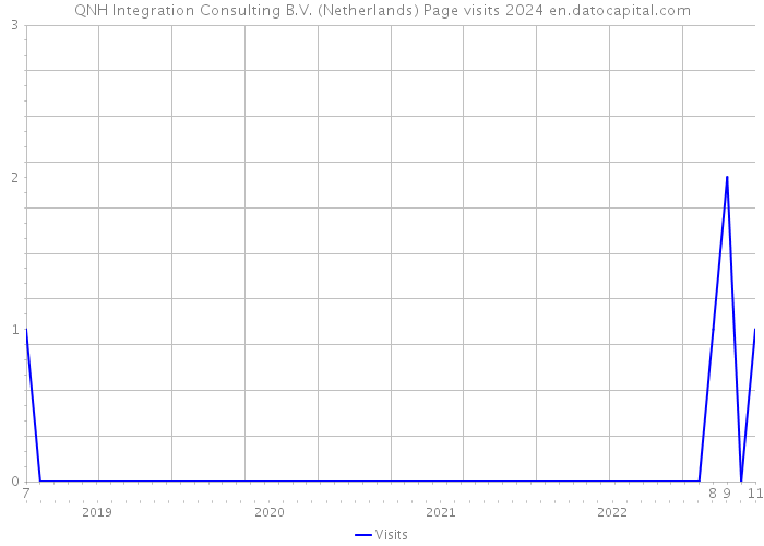 QNH Integration Consulting B.V. (Netherlands) Page visits 2024 