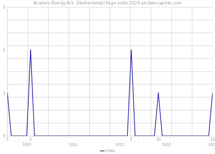 Boekelo Energy B.V. (Netherlands) Page visits 2024 