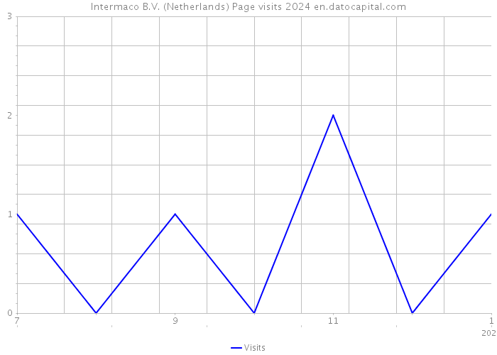 Intermaco B.V. (Netherlands) Page visits 2024 