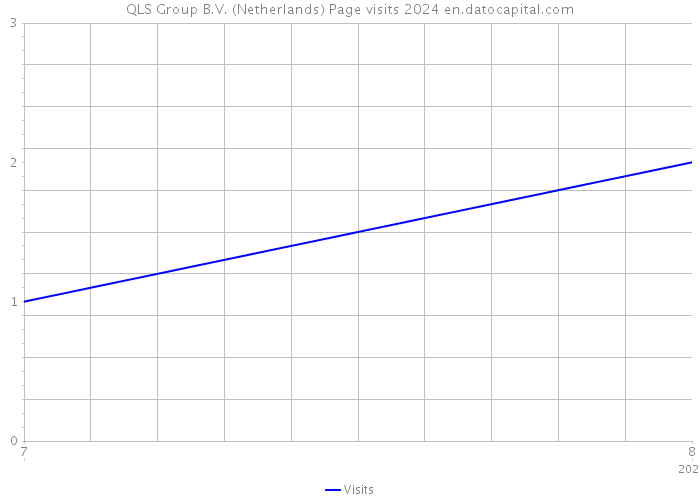 QLS Group B.V. (Netherlands) Page visits 2024 