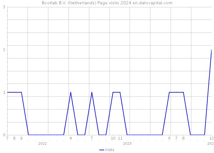 Bootlab B.V. (Netherlands) Page visits 2024 
