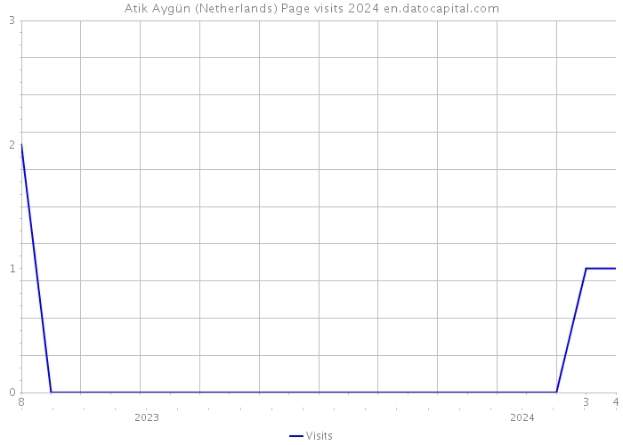 Atik Aygün (Netherlands) Page visits 2024 