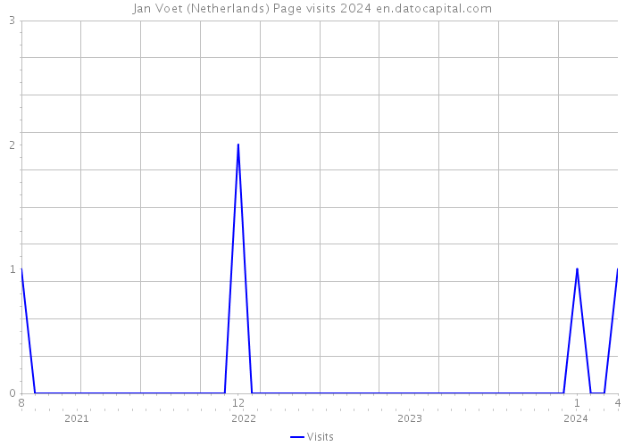Jan Voet (Netherlands) Page visits 2024 