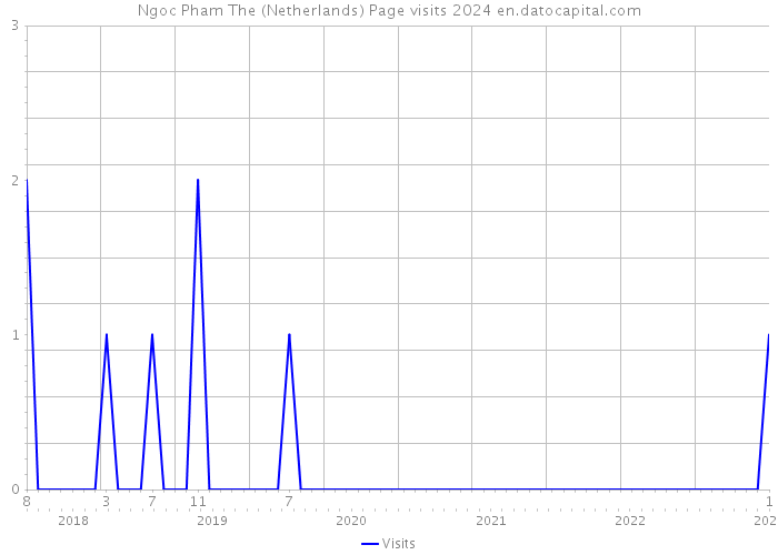Ngoc Pham The (Netherlands) Page visits 2024 