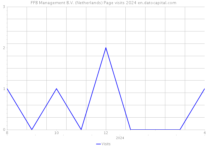 FFB Management B.V. (Netherlands) Page visits 2024 