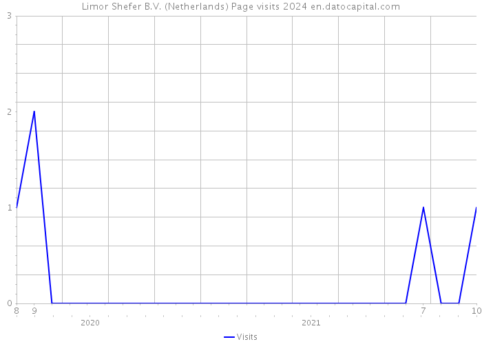 Limor Shefer B.V. (Netherlands) Page visits 2024 