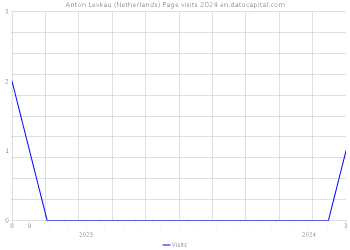 Anton Levkau (Netherlands) Page visits 2024 