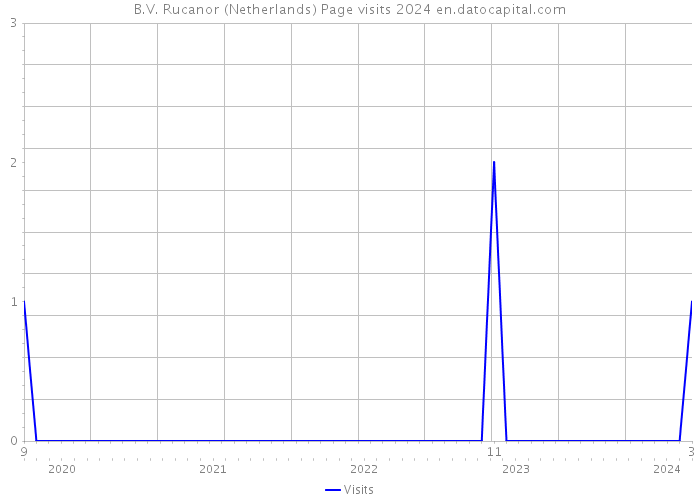 B.V. Rucanor (Netherlands) Page visits 2024 