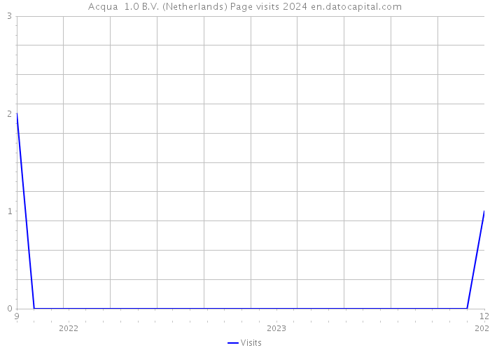 Acqua+ 1.0 B.V. (Netherlands) Page visits 2024 