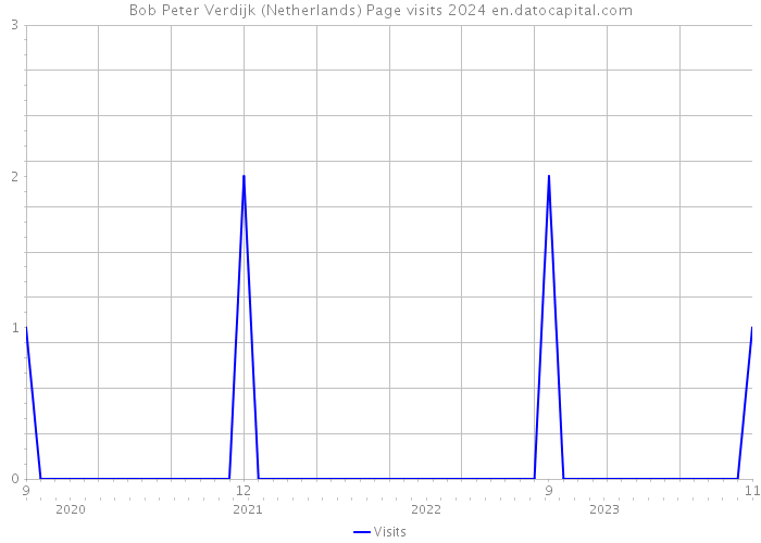 Bob Peter Verdijk (Netherlands) Page visits 2024 
