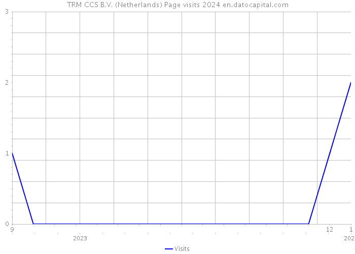 TRM CCS B.V. (Netherlands) Page visits 2024 
