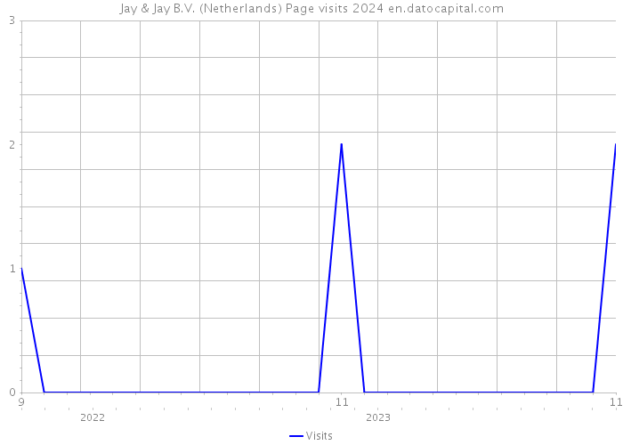 Jay & Jay B.V. (Netherlands) Page visits 2024 