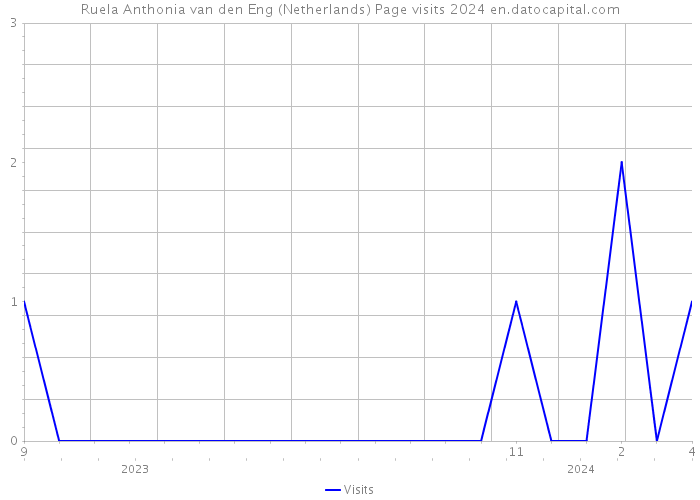 Ruela Anthonia van den Eng (Netherlands) Page visits 2024 