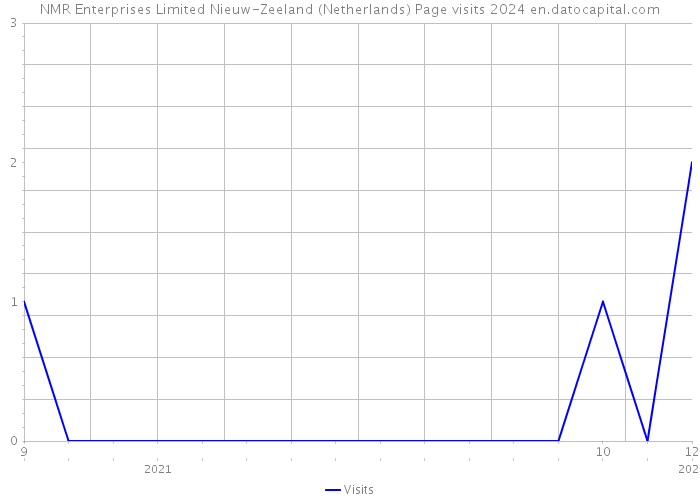 NMR Enterprises Limited Nieuw-Zeeland (Netherlands) Page visits 2024 