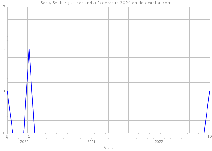 Berry Beuker (Netherlands) Page visits 2024 