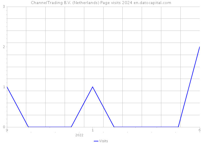 ChannelTrading B.V. (Netherlands) Page visits 2024 
