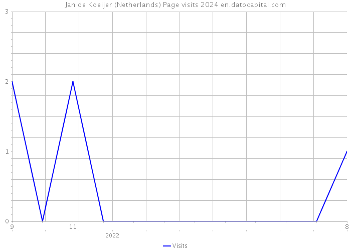 Jan de Koeijer (Netherlands) Page visits 2024 
