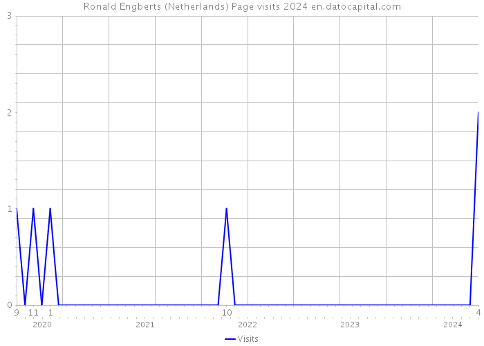 Ronald Engberts (Netherlands) Page visits 2024 