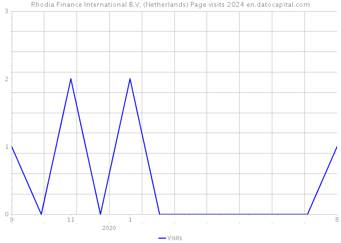 Rhodia Finance International B.V. (Netherlands) Page visits 2024 