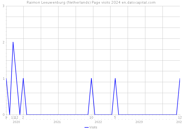 Raimon Leeuwenburg (Netherlands) Page visits 2024 