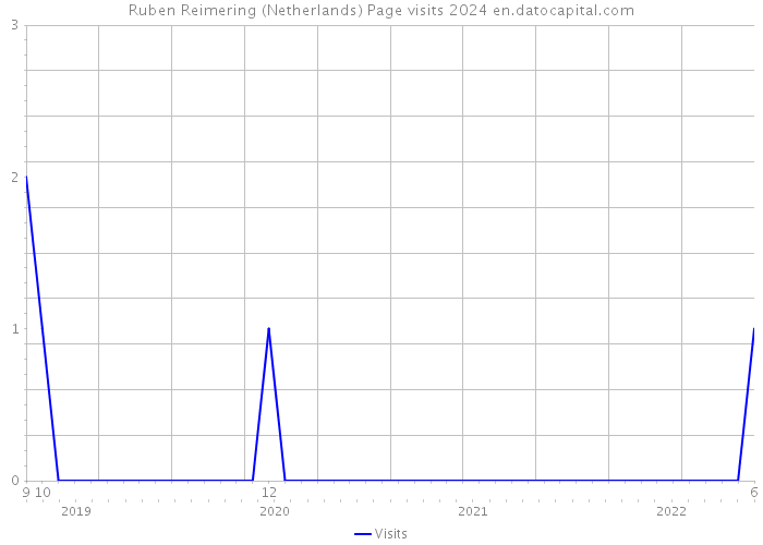 Ruben Reimering (Netherlands) Page visits 2024 
