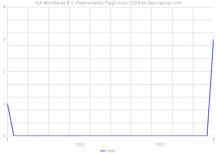 YLP Worldwide B.V. (Netherlands) Page visits 2024 