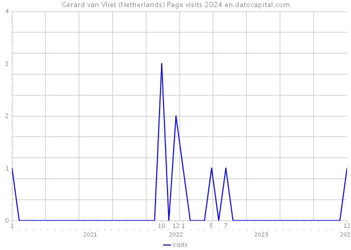 Gerard van Vliet (Netherlands) Page visits 2024 