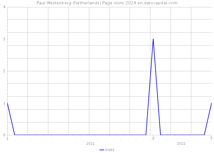 Paul Westenberg (Netherlands) Page visits 2024 