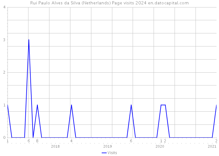 Rui Paulo Alves da Silva (Netherlands) Page visits 2024 