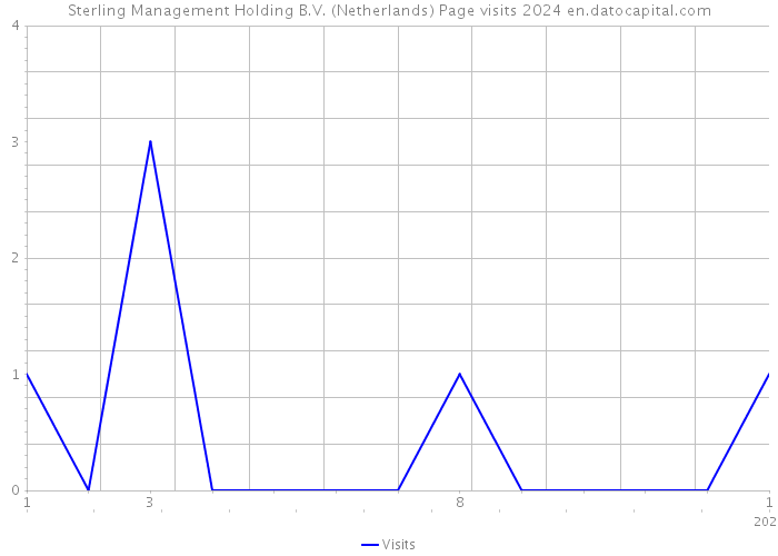 Sterling Management Holding B.V. (Netherlands) Page visits 2024 
