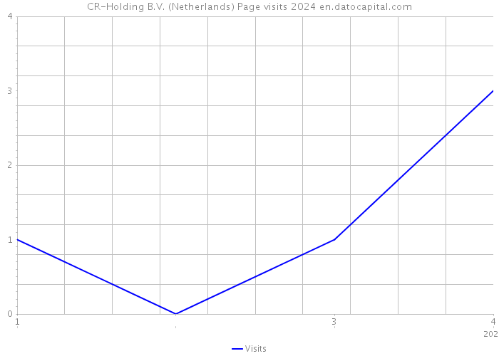 CR-Holding B.V. (Netherlands) Page visits 2024 