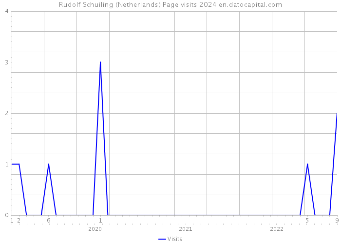 Rudolf Schuiling (Netherlands) Page visits 2024 