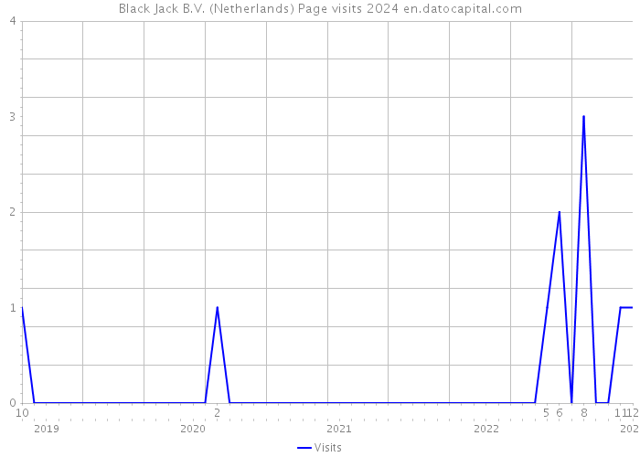 Black Jack B.V. (Netherlands) Page visits 2024 