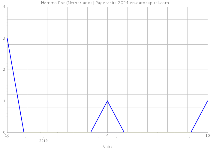 Hemmo Por (Netherlands) Page visits 2024 