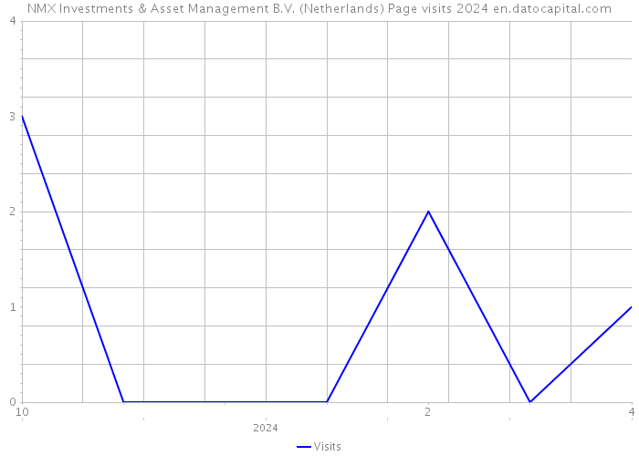 NMX Investments & Asset Management B.V. (Netherlands) Page visits 2024 