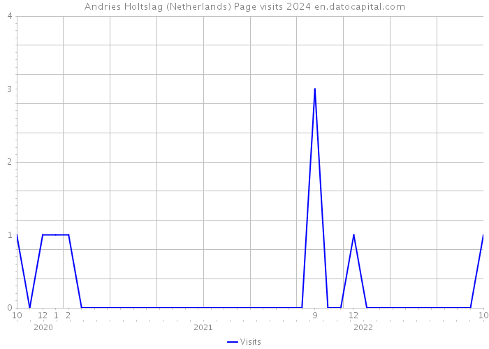 Andries Holtslag (Netherlands) Page visits 2024 