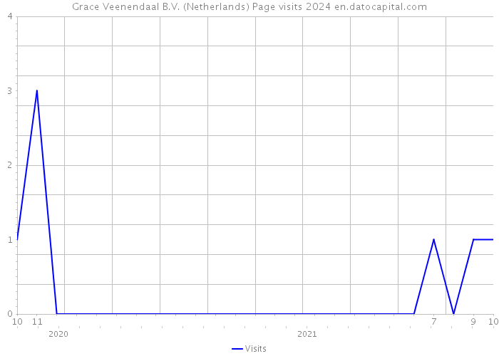 Grace Veenendaal B.V. (Netherlands) Page visits 2024 
