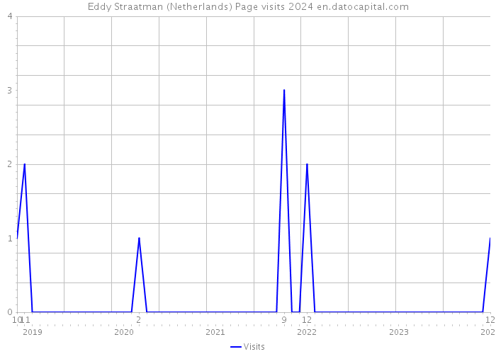 Eddy Straatman (Netherlands) Page visits 2024 