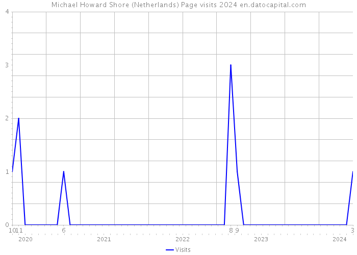 Michael Howard Shore (Netherlands) Page visits 2024 